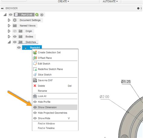 fusion 360 measure|show dimensions in fusion 360.